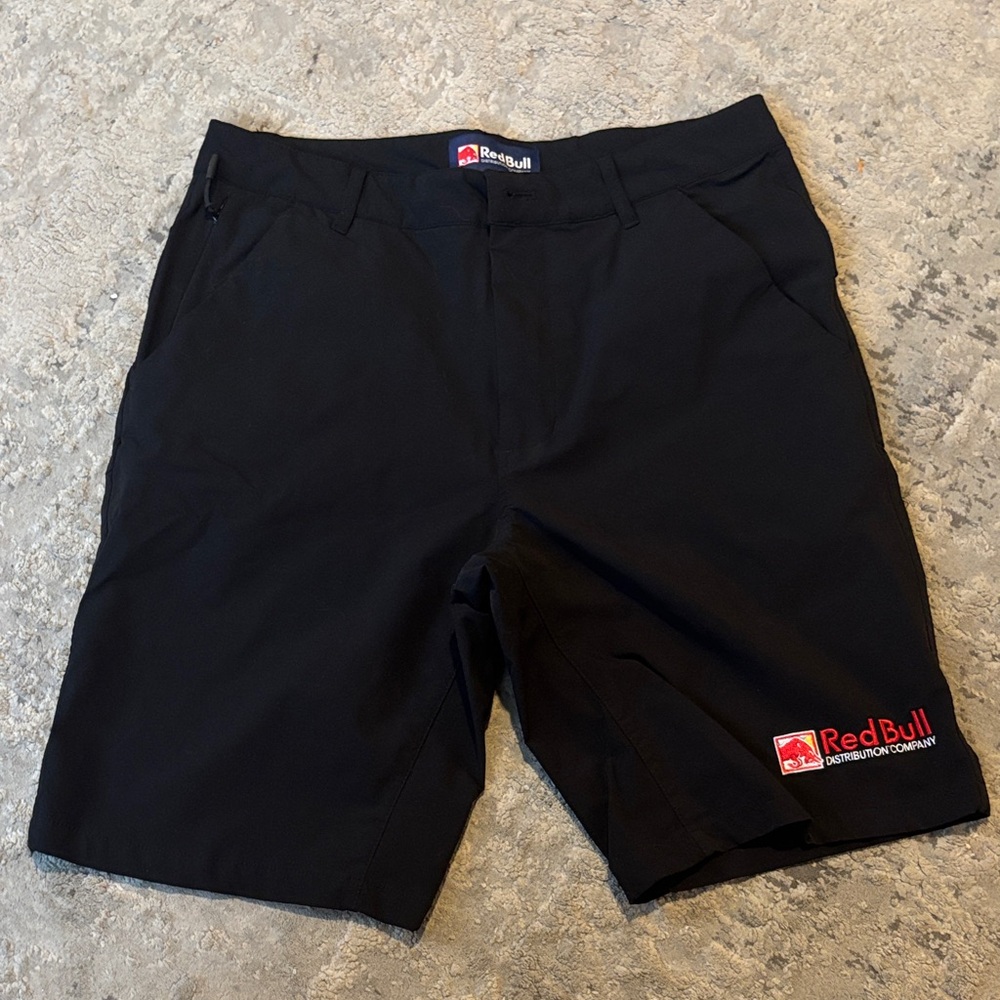 Men's Black Red Bull Performance Shorts